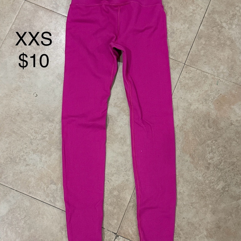 DSG Pink Leggings Stretchy Athletic Wear